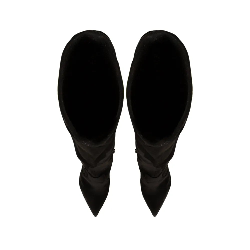 Nadine Over The Knee Boot Black