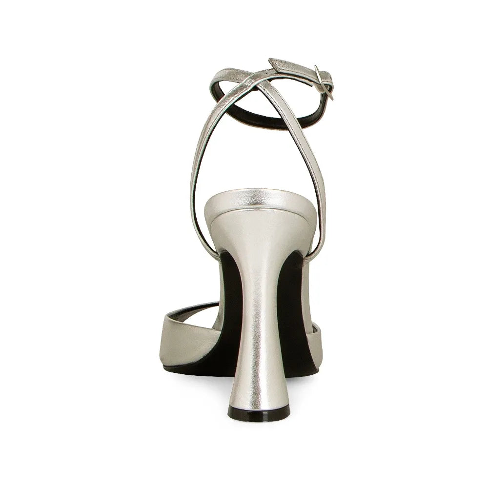 Estella Sandal Leather Silver