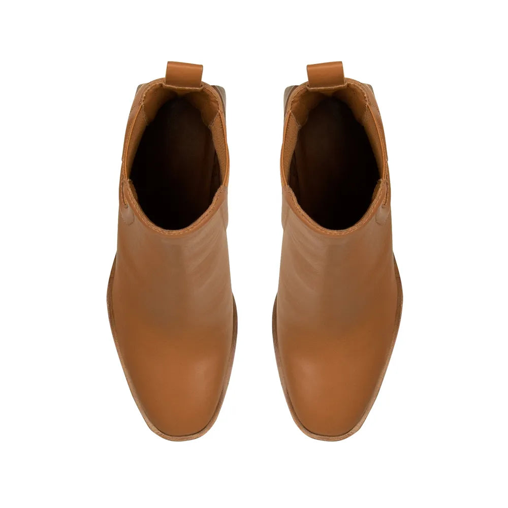 Jojo Boot Leather Almond