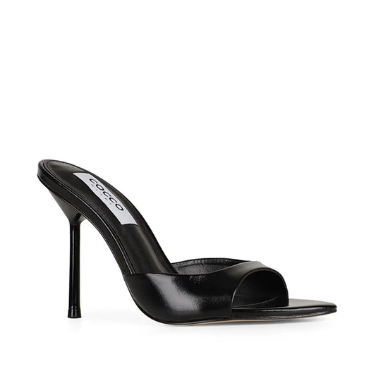 Ingrid Mule Black Leather – view 2