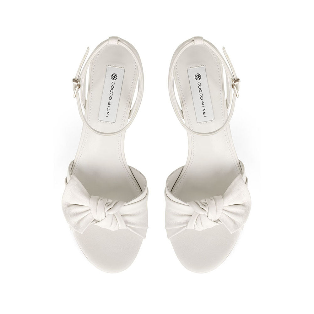 Angel Sandal Leather White