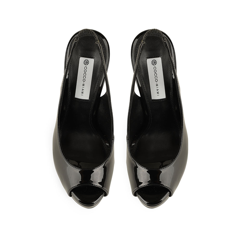 Elisa Peep Toe Black