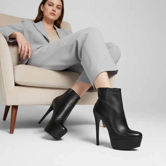 Eloah Boot Black Leather