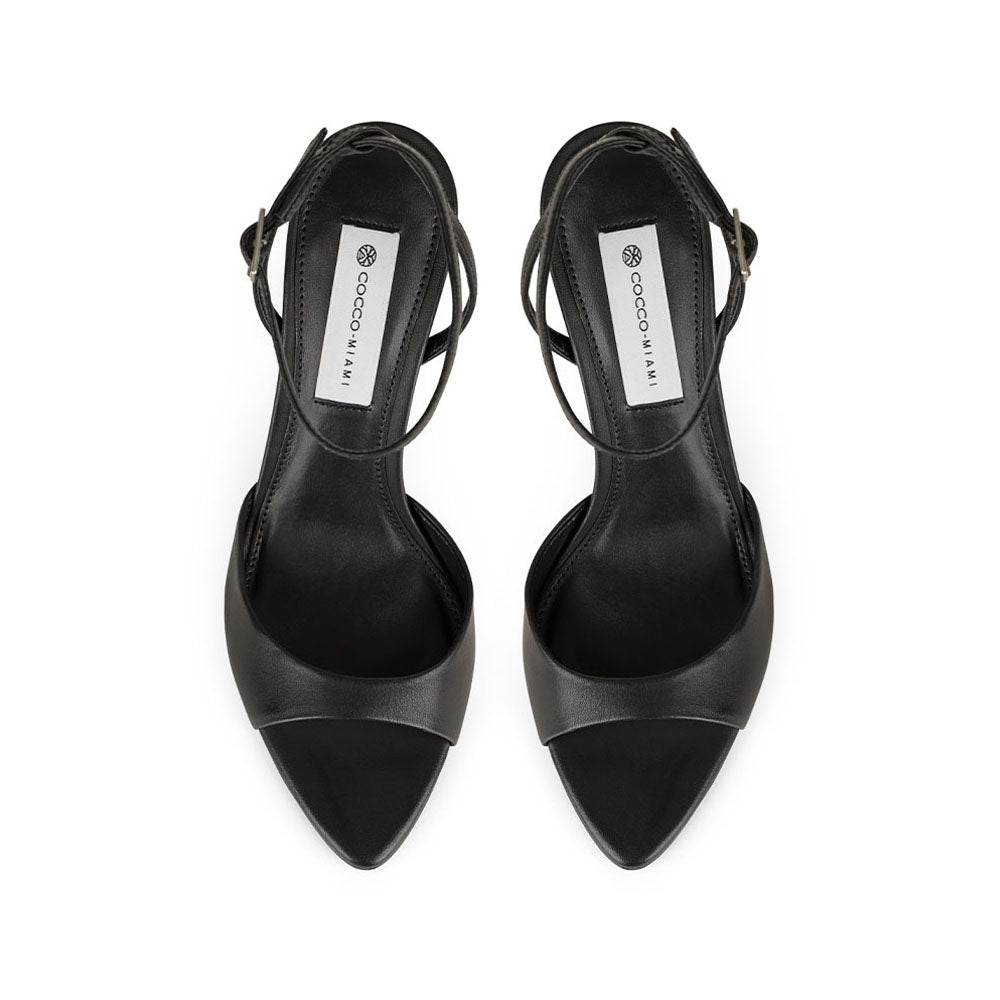 Estella Sandal Leather Black
