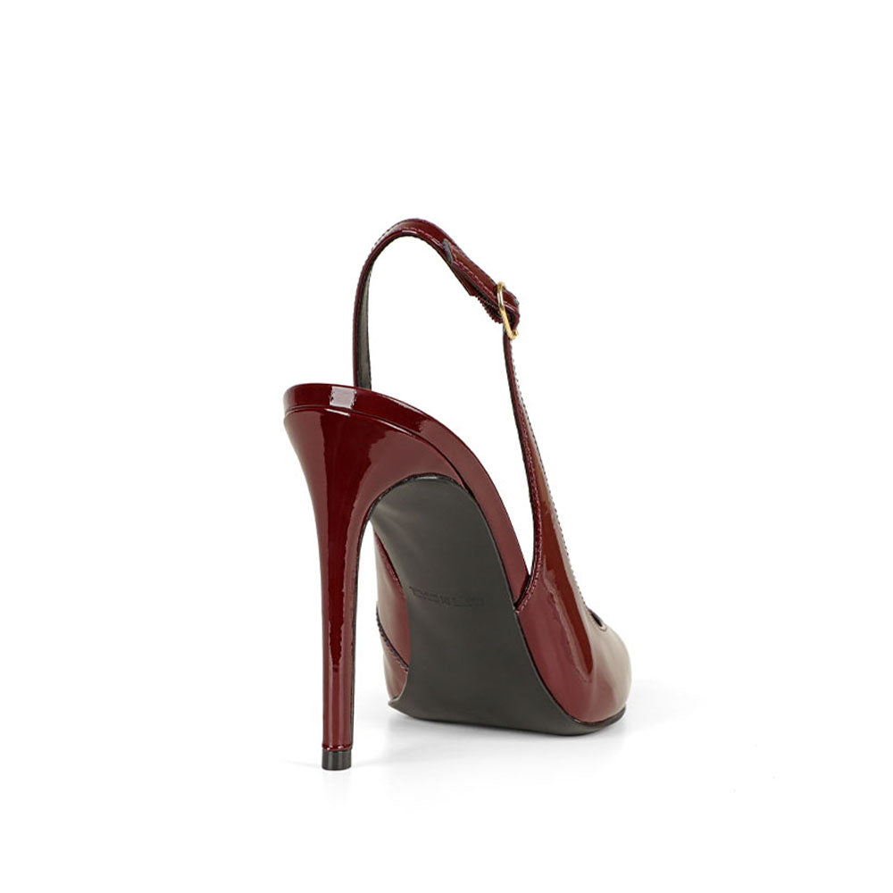 Fran Slingback Pump Cherry
