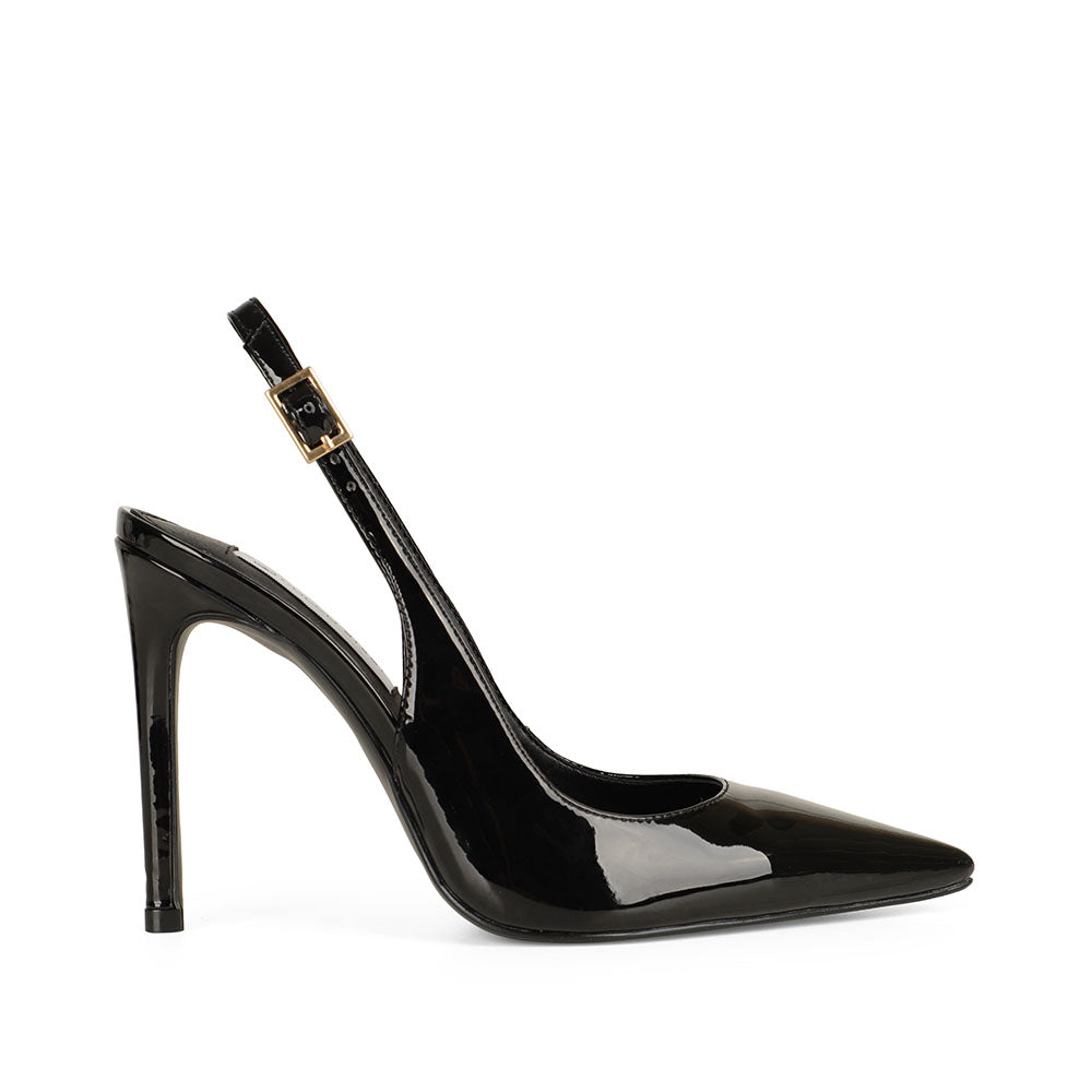 Fran Slingback Pump Black