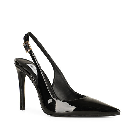 Fran Slingback Pump Black