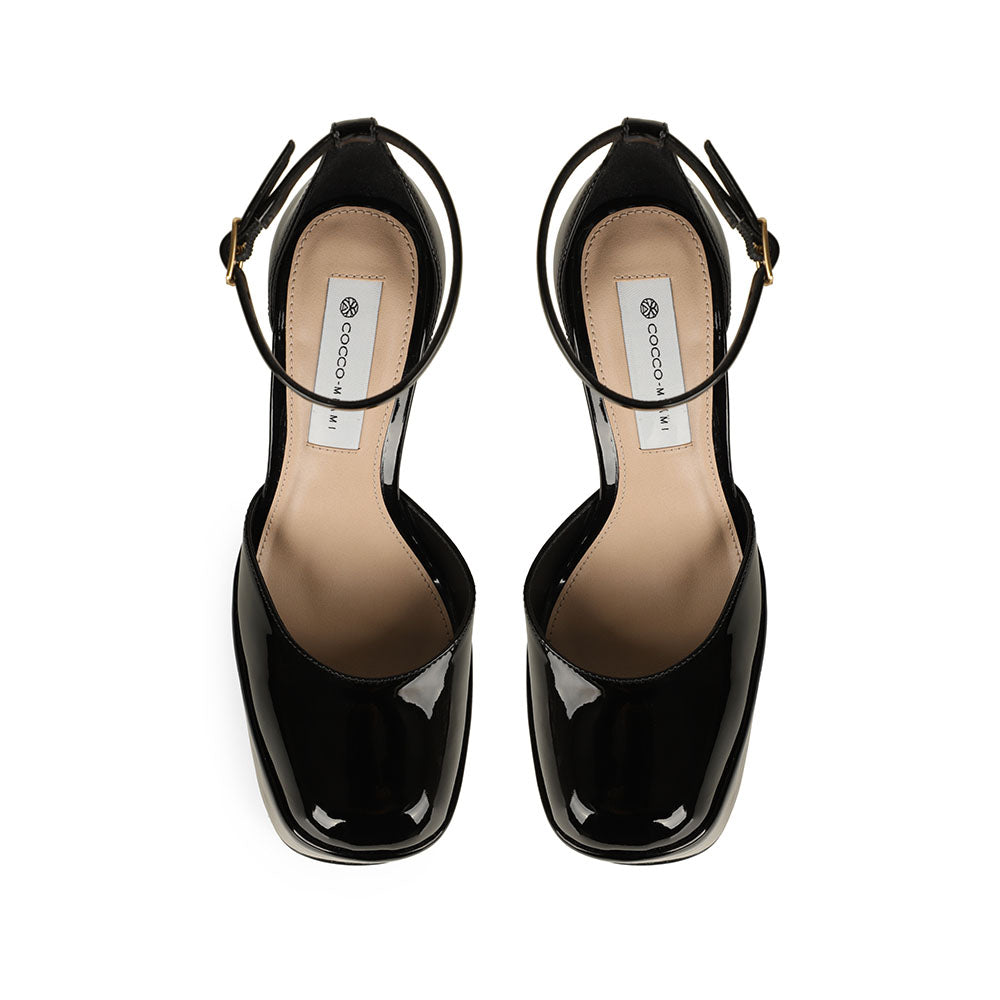 Gwen Platform Sandal Black