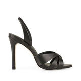 Hilary Sandal Black Leather