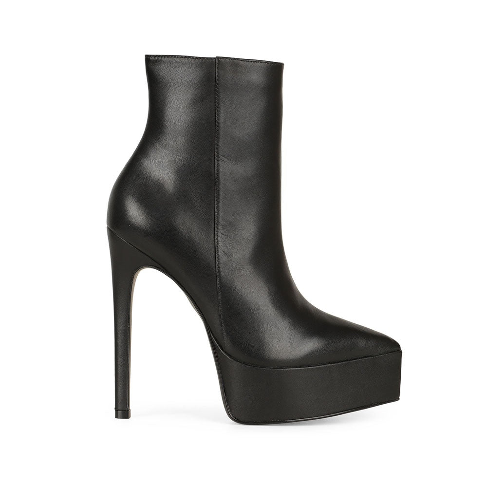 Leona Boot Black Leather
