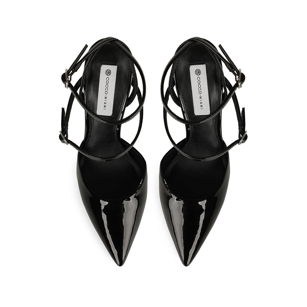 Miranda Slingback Pumps Black