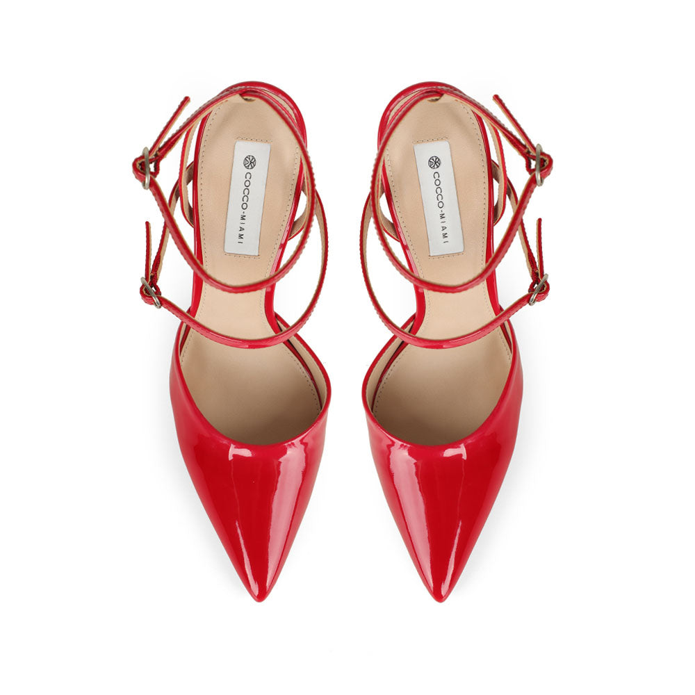 Miranda Slingback Pumps Red