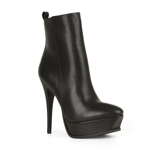 Scarlett Boot Leather Black