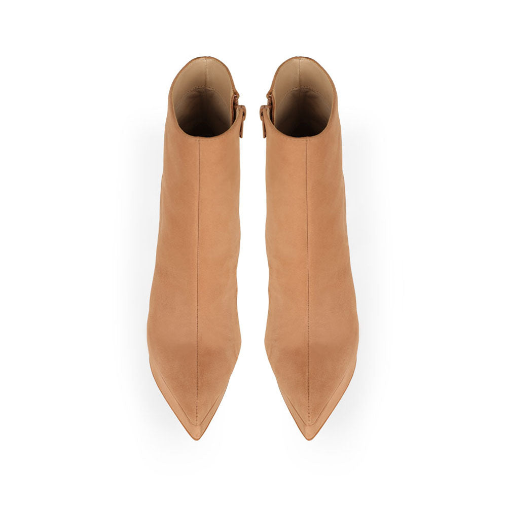 Velina Boot Leather Beige