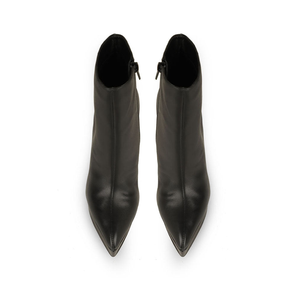 Velina Boot Leather Black