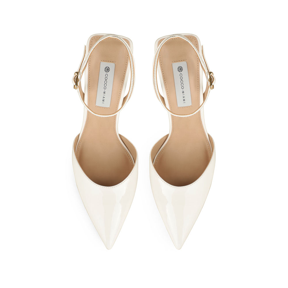 Wendy Slingback Pumps White