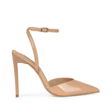 Wendy Slingback Pumps Nude Patent Leather