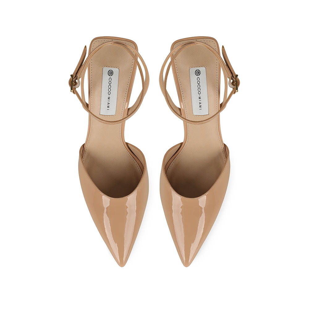 Wendy Slingback Pumps Beige