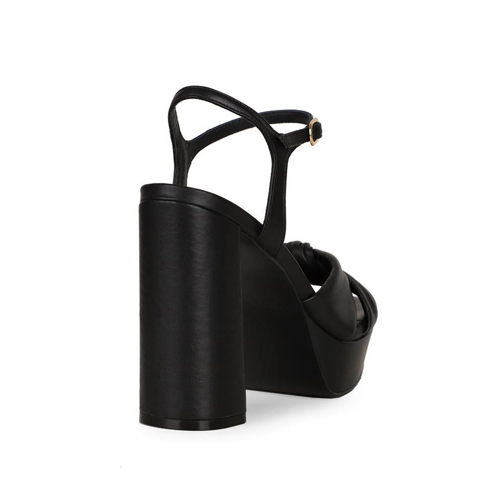Whitney Platform Black Leather, view 5
