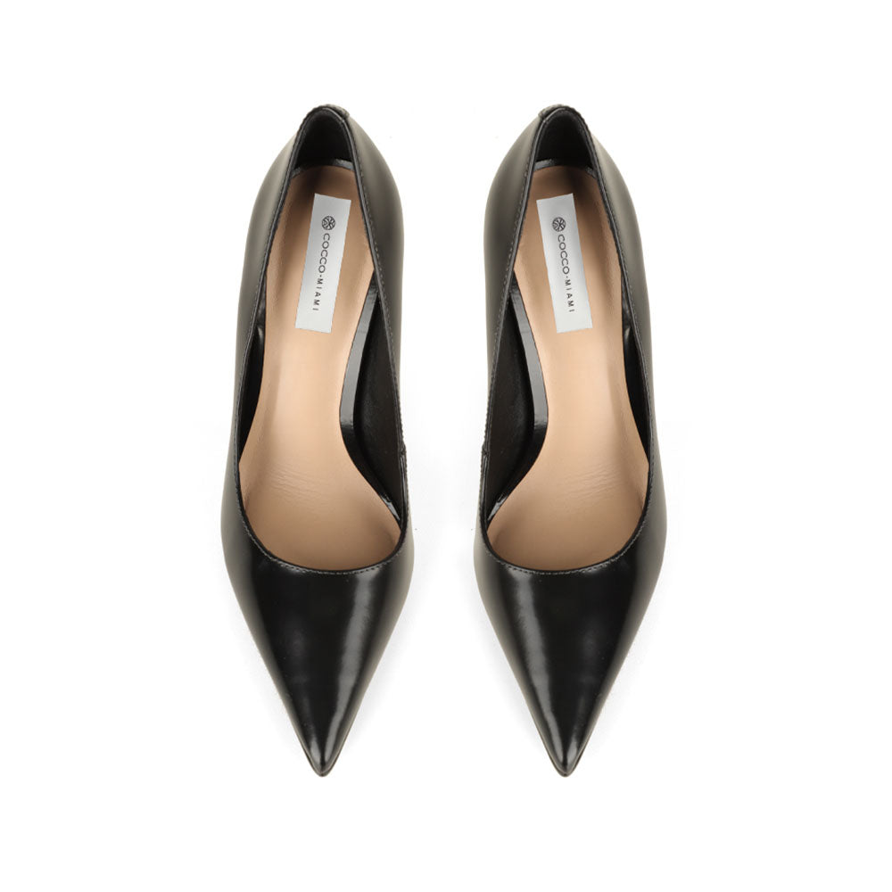 Deborah Pump Leather Black