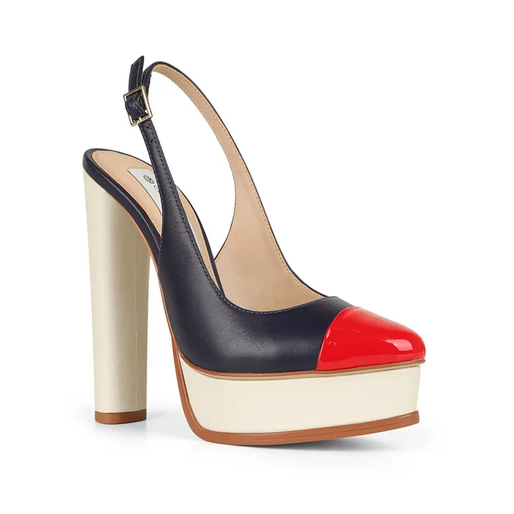 Olivia Platform Multicolor Leather – view 2