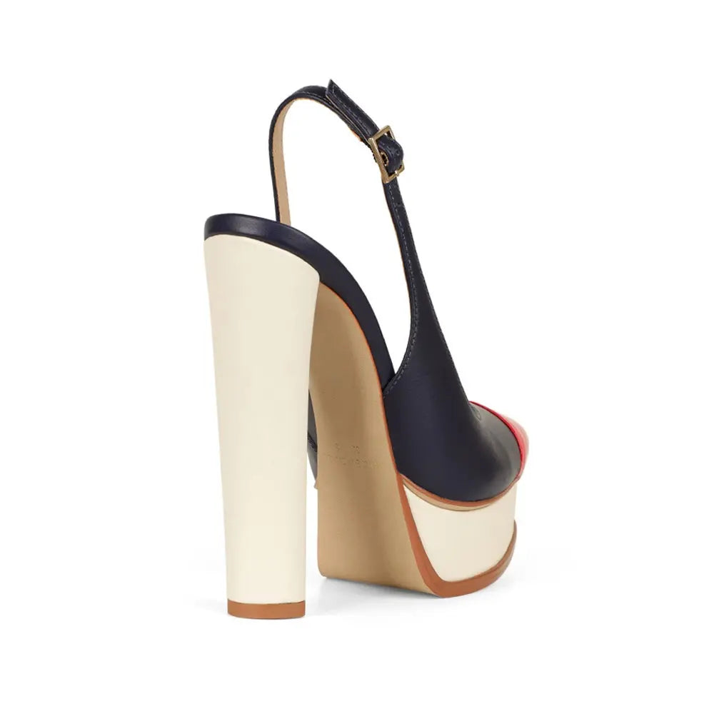 Olivia Platform Multicolor Leather – view 4