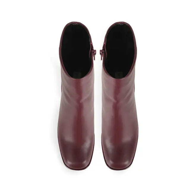 Chloe Platform Boot Cherry Leather – view 3