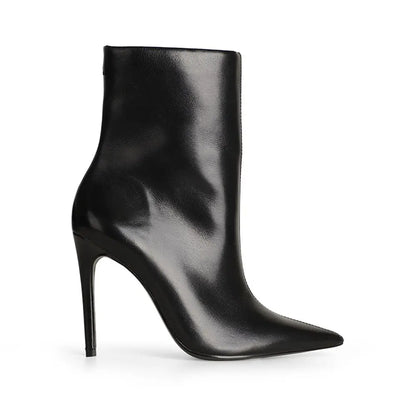 Ivy Ankle Boot Black Leather