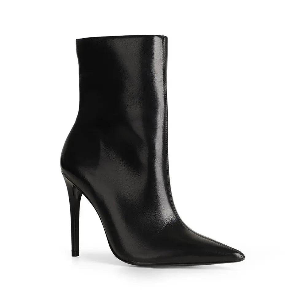 Ivy Ankle Boot Black Leather – view 2