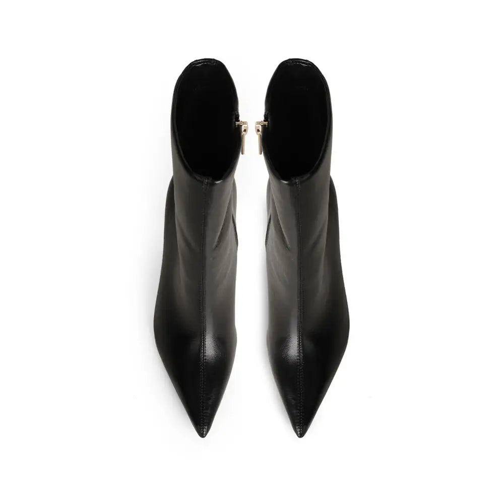 Ivy Ankle Boot Black Leather – view 3