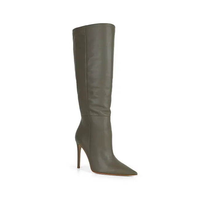 Rachel Boot Olive Leather – view 2