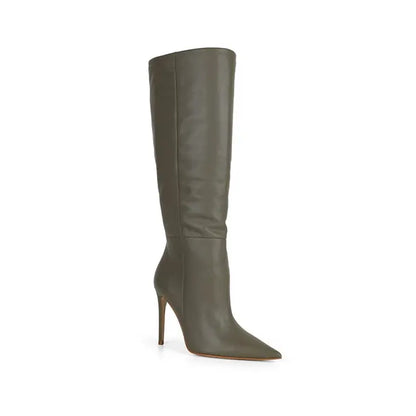 Rachel Boot Olive Leather – view 2