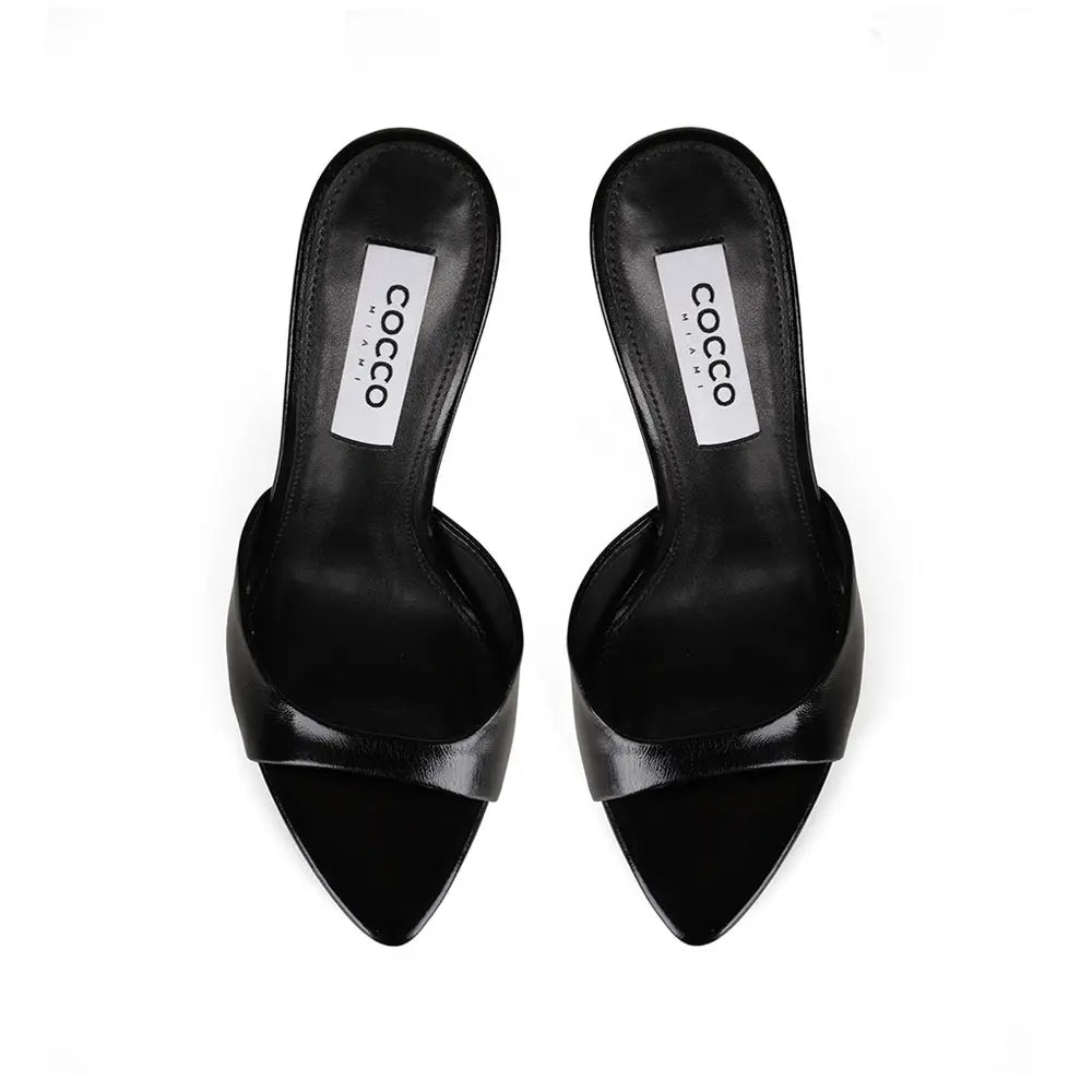 Ingrid Mule Black Leather – view 3