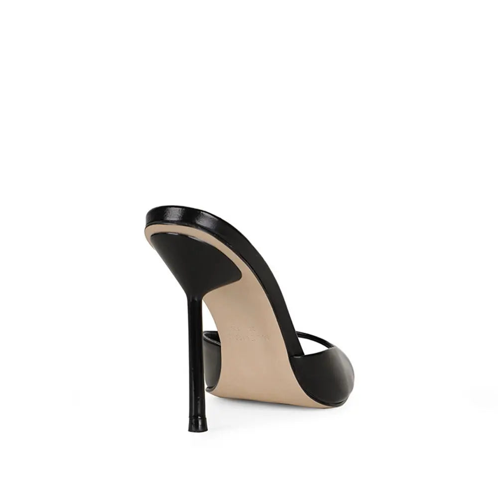 Ingrid Mule Black Leather – view 4