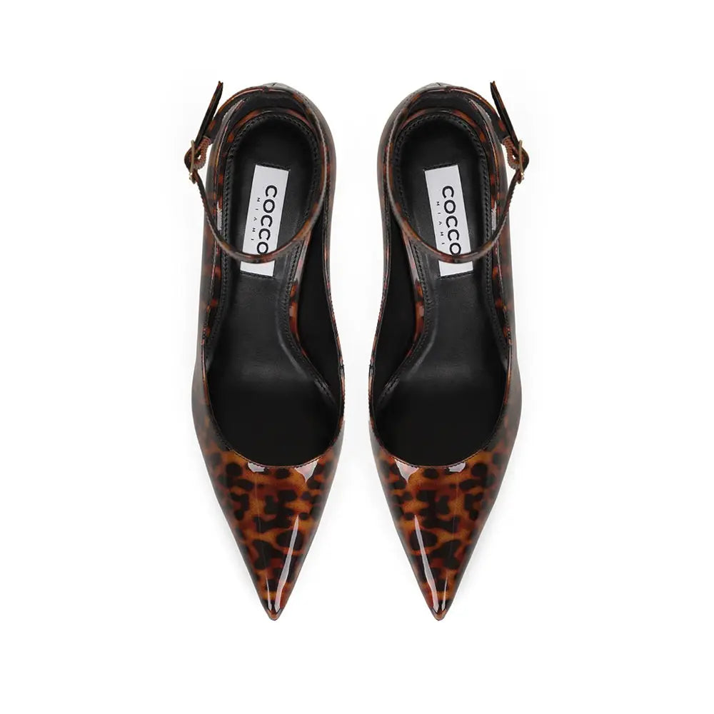 Carmela Pump Tortoise Patent Leather – view 3