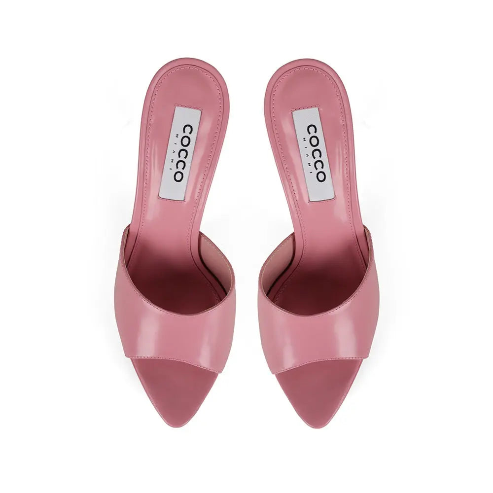 Sofia Platform Mule Pink Patent Leather – view 4