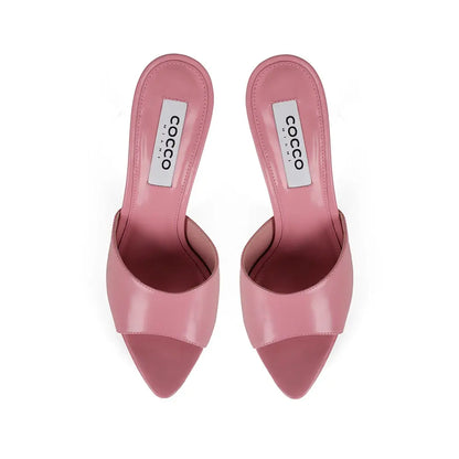 Sofia Platform Mule Pink Patent Leather – view 4