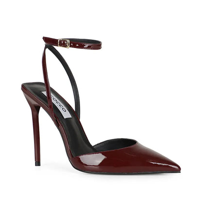 Wendy Slingback Pumps Cherry Patent Leather – view 2