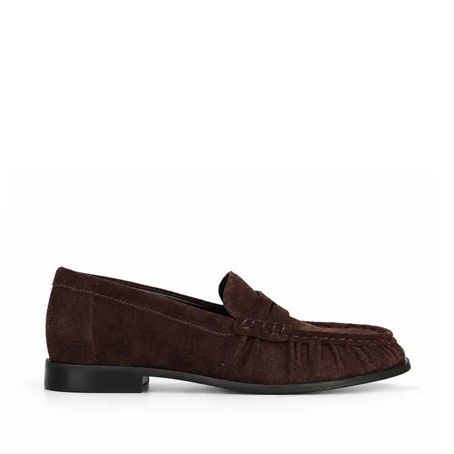 Martina Loafer Brown Suede