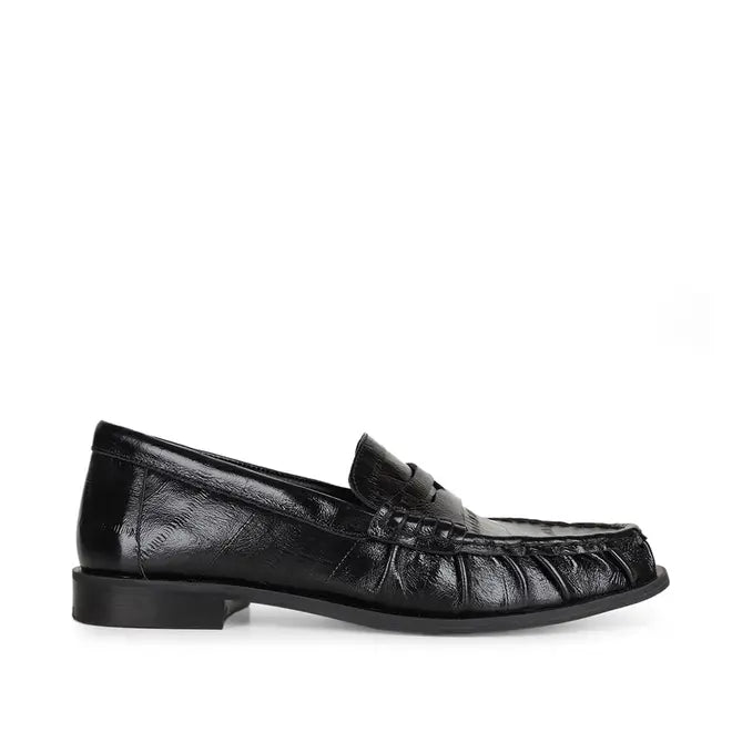 Martina Loafer Black Leather