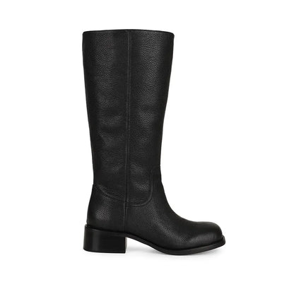 Sarah Tall Boot Black Leather