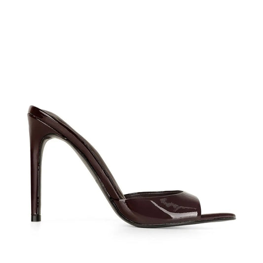 Lunara Mule Brown Patent Leather