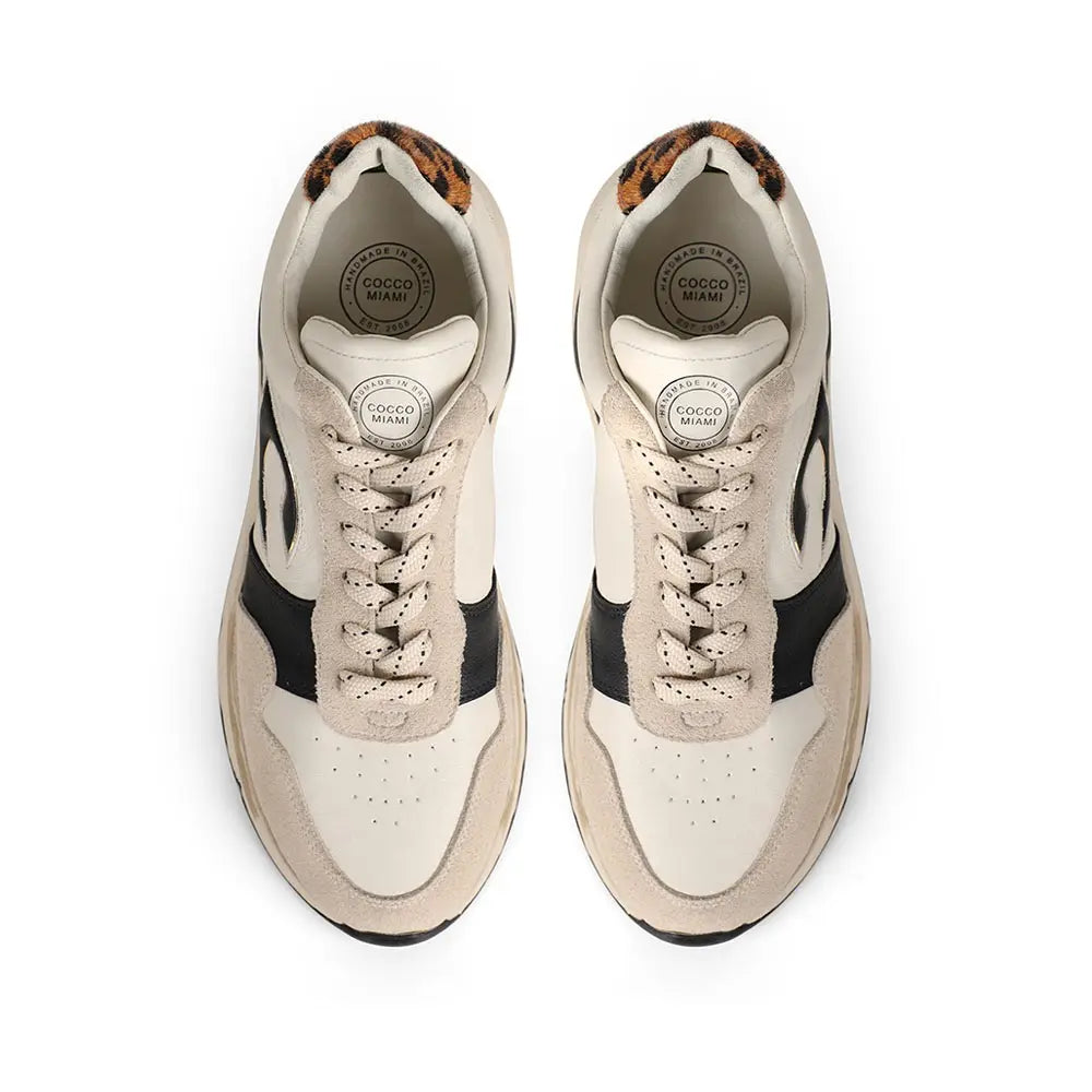 Blake Sneaker Off White Leather