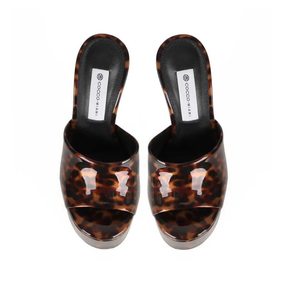 Debbie Platform Tortoise Synthetic – view 3