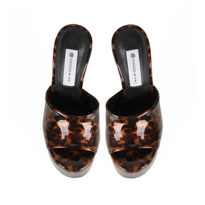 Debbie Platform Tortoise Synthetic – view 3
