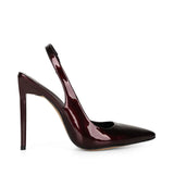 Tacón slingback Salem de sintético cereza