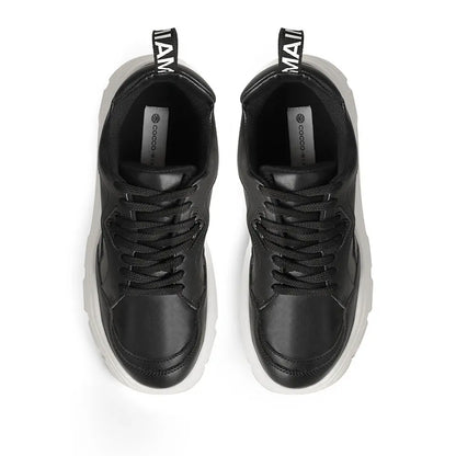 Stacy Sneaker Black Leather