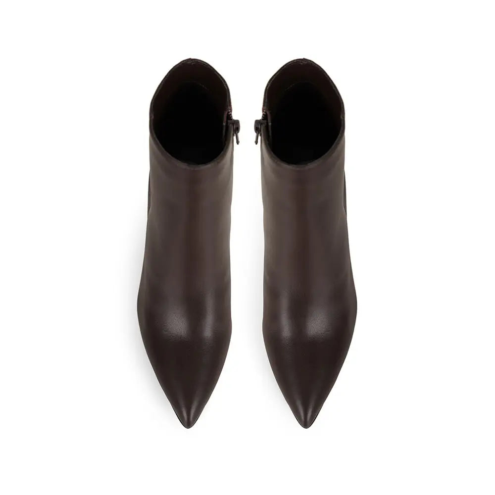 Noticed Ankle Boot Brown Leather – view 3