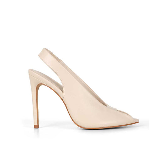 Alessie Pump Off White Leather