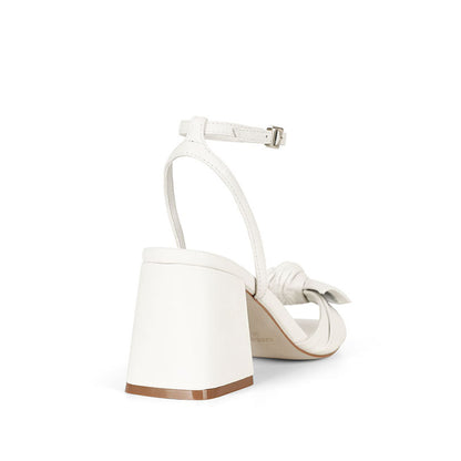 Angel Sandal Leather White, view 5